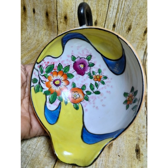 Tashiro Shoten Creamer Lusterware Japan Floral Hand Painted (b4) - Picture 5 of 7